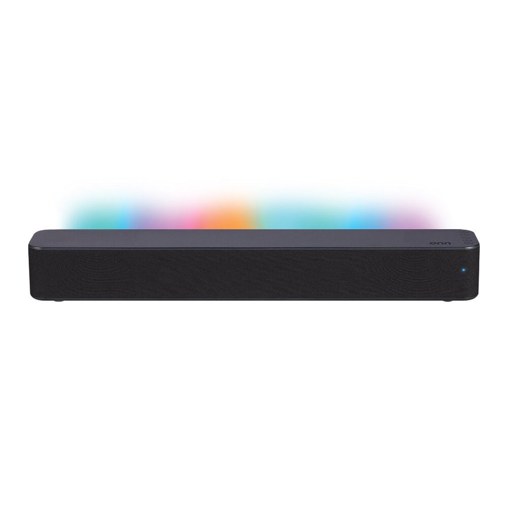 Onn Stereo Soundbar w/RGB LED Lightstrip